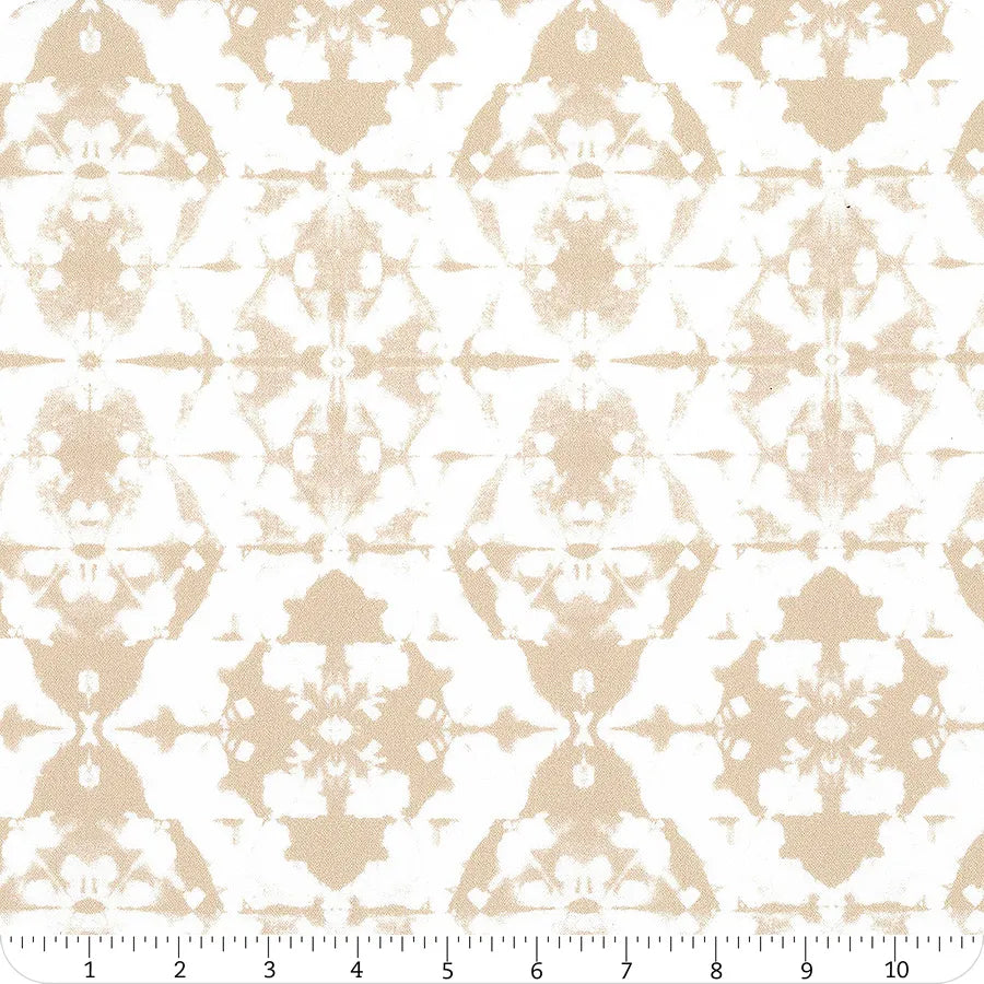 Sweet Lulla Shilbori White Ivy Jayne Camelot Cotton Fabric