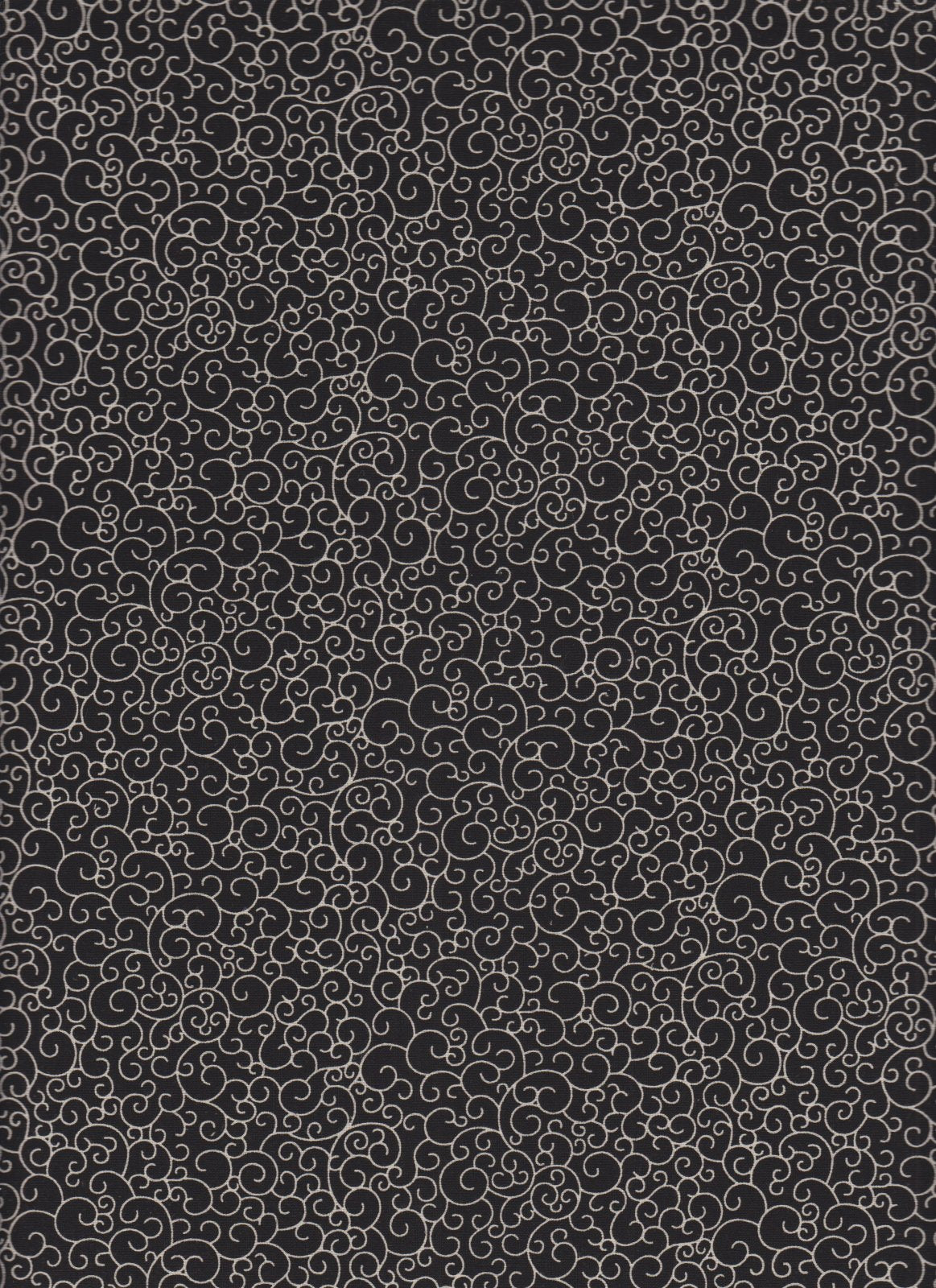 Circa 1888 Swirls Tan Black Foust Textiles Cotton Fabric FT 49814 Tan Black
