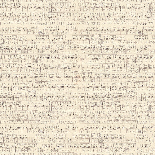 Foundations Symphony Neutral Tim Holtz Eclectic Elements Free Spirit Cotton Fabric