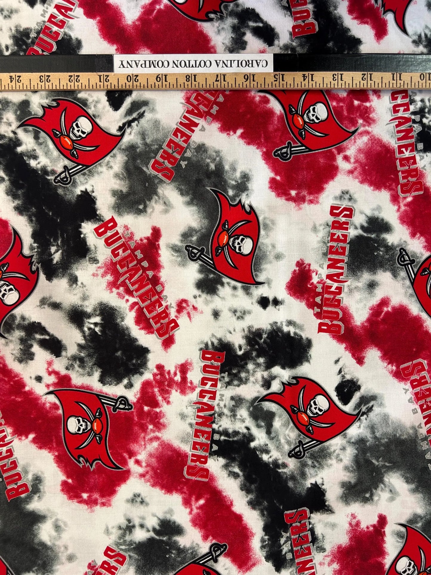 Tampa Bay Buccaneers NFL Football Logo Fabric Traditions Cotton Quilting Fabric NFL-70505-D