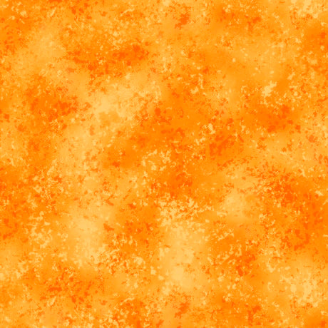 Raptures Tangerine Orange  Quilting Treasures   Cotton Fabric