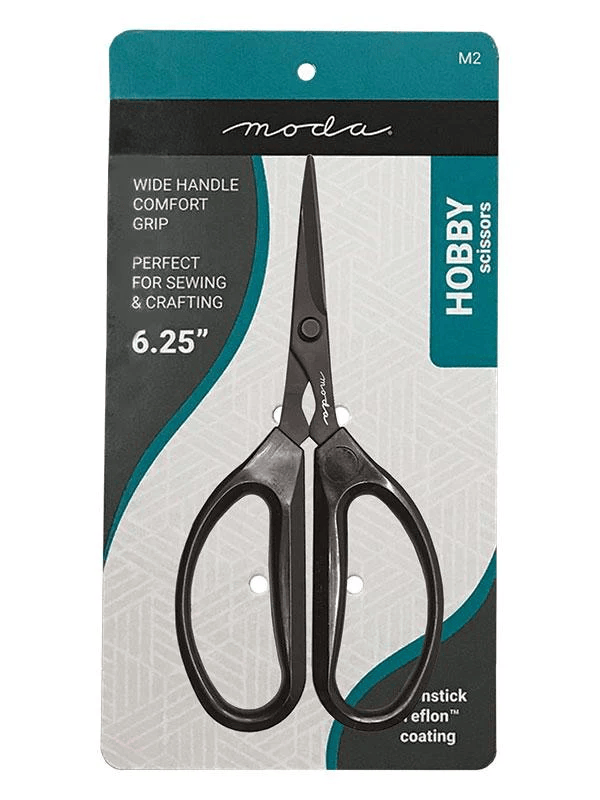 Teflon Hobby Scissor 6.25 inches Wide Handle Comfort Grip Moda MD-M2 ...