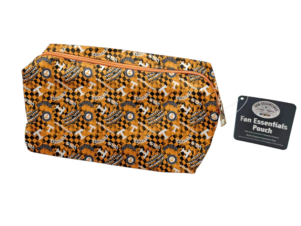 Tennessee Volunteers Vols NCAA Collegiate Bag Pouch Large Medium and Wristlet Collection Sykel Enterprises TEN-5006