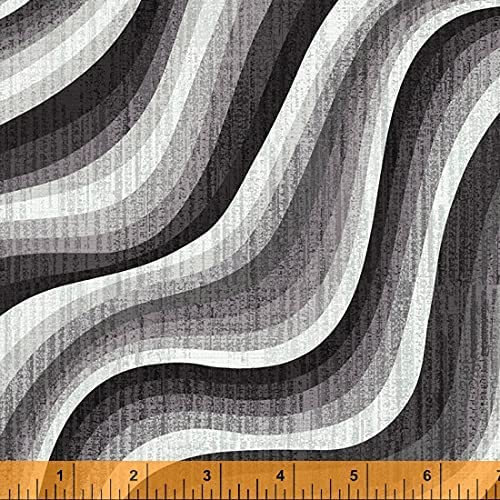 Terrain Wave Air Whistler Studios Windham Cotton Fabric