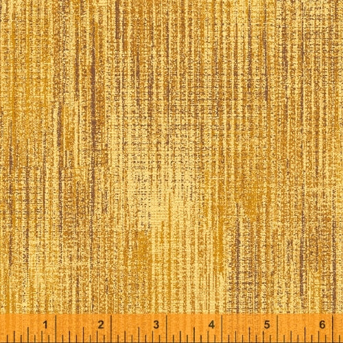 Terrain Honeybee Yellow Whistler Studios Windham Cotton Fabric