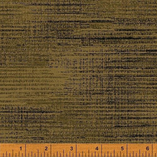 Terrain Sienna Green Brown Whistler Studios Windham Cotton Fabric