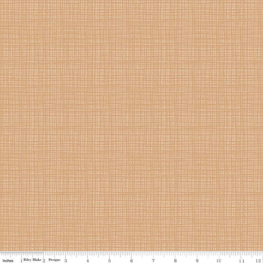 Texture Tonal Sketched Blender Burlap Brown Sandy Gervais Riley Blake Cotton Fabric