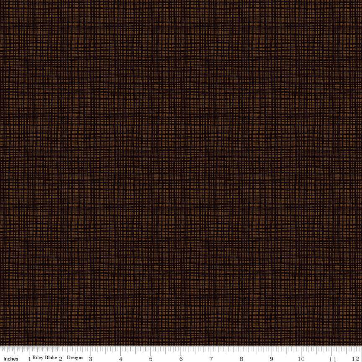 Texture Mocha Brown Sandy Gervais Riley Blake Designs Cotton Fabric