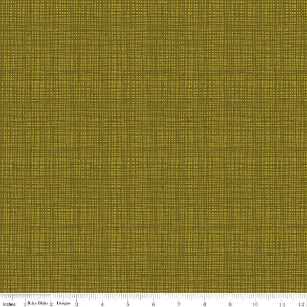 Texture Olive Green Sandy Gervais Riley Blake Designs Cotton Fabric