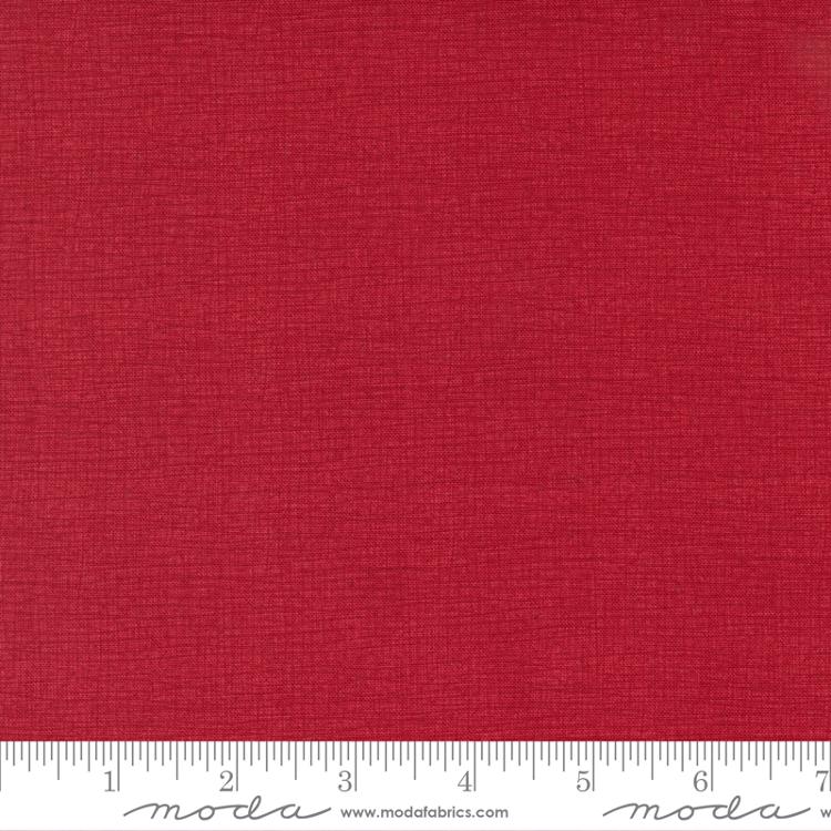 Thatched Ruby Red Rob Pickens Moda Cotton Fabric