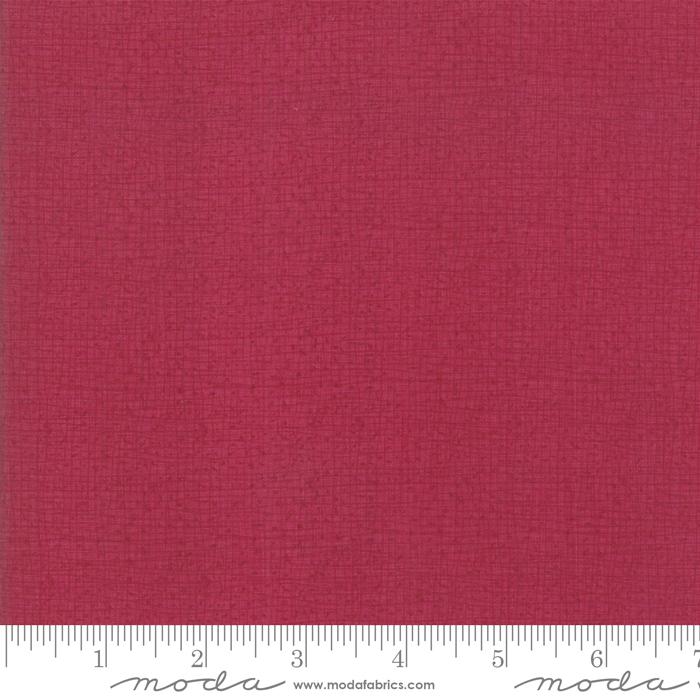 Thatched Texture Cranberry Pink Robin Pickens Moda Cotton Fabric