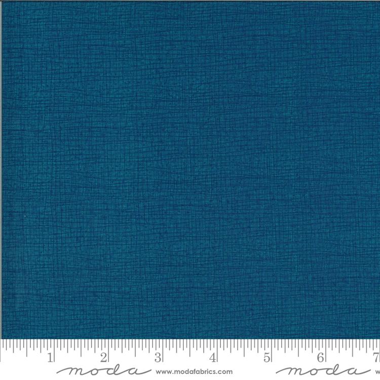 Thatched Texture Horizon Blue Robin Pickens Moda Cotton Fabric MD-48626-136