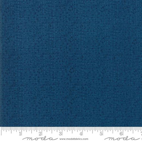 Thatched Texture Marine Dark Blue Robin Pickens Moda Cotton Fabric MD-48626-89