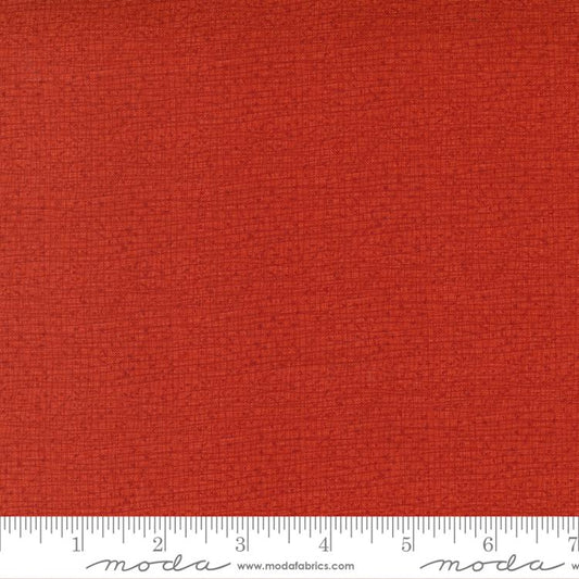Thatched Texture Smoked Paprika Red Pickens Moda Cotton Fabric