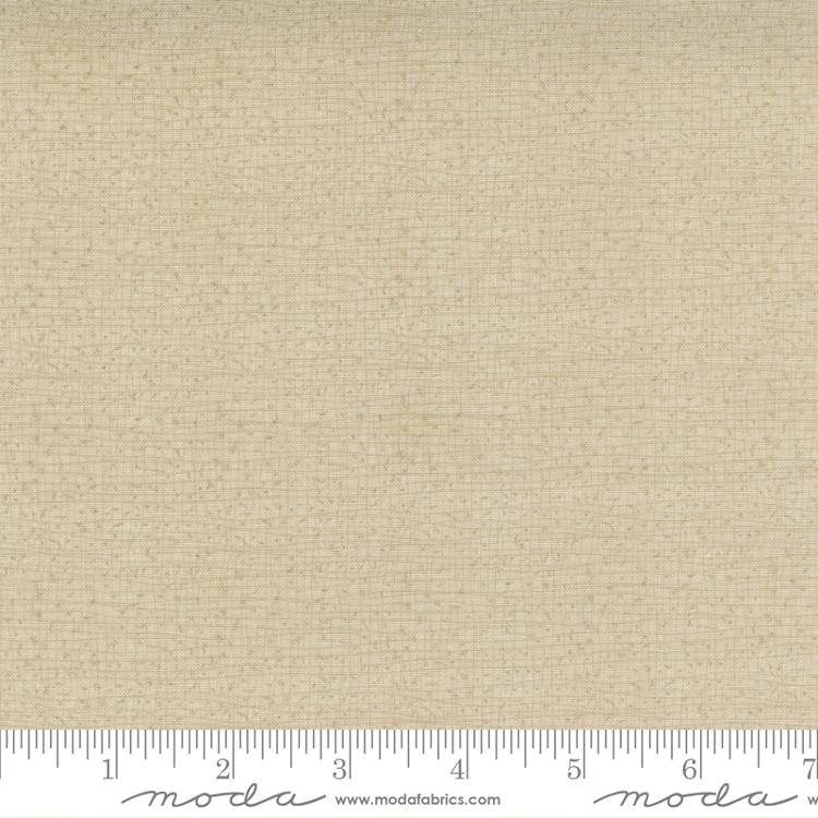 Thatched Texture Washed Linen Tan Pickens Moda Cotton Fabric