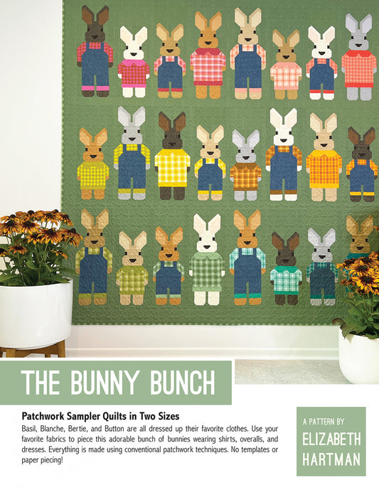 The Bunny Bunch Quilt Pattern Patchwork Sampler Elizabeth Hartman