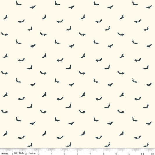The Apothecary Batwings Cream Amber Elliot Riley Blake Designs Cotton Fabric RB-C17554-CREAM