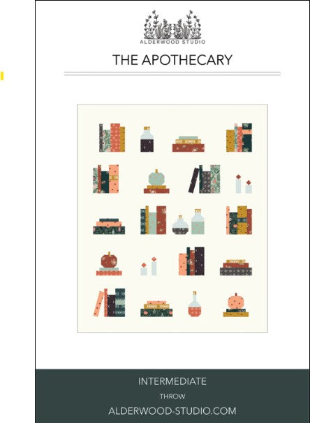 The Apothecary Quilt Pattern Alderwood Studio Riley Blake Designs RB-P202-APOTHECARY