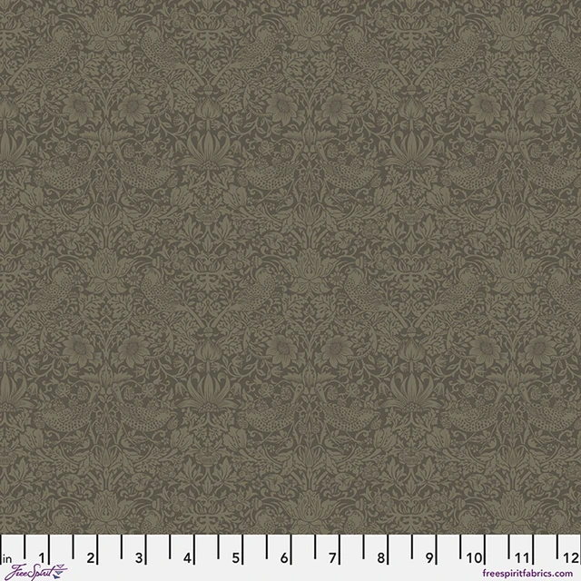 The Trellis Palette Tonal Strawberry Thief Morris Trellis The Original Morris & Co. Free Spirit Cotton Fabric FS-PWWM153.MORRISTRELLIS