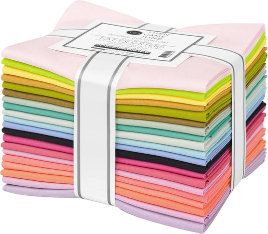 Then Came June Palette Rejoice Colorstory Fat Quarter Bundle 18"x21" Meghan Buchanan Robert Kaufman Cotton Fabric RK-FQ-1992-20