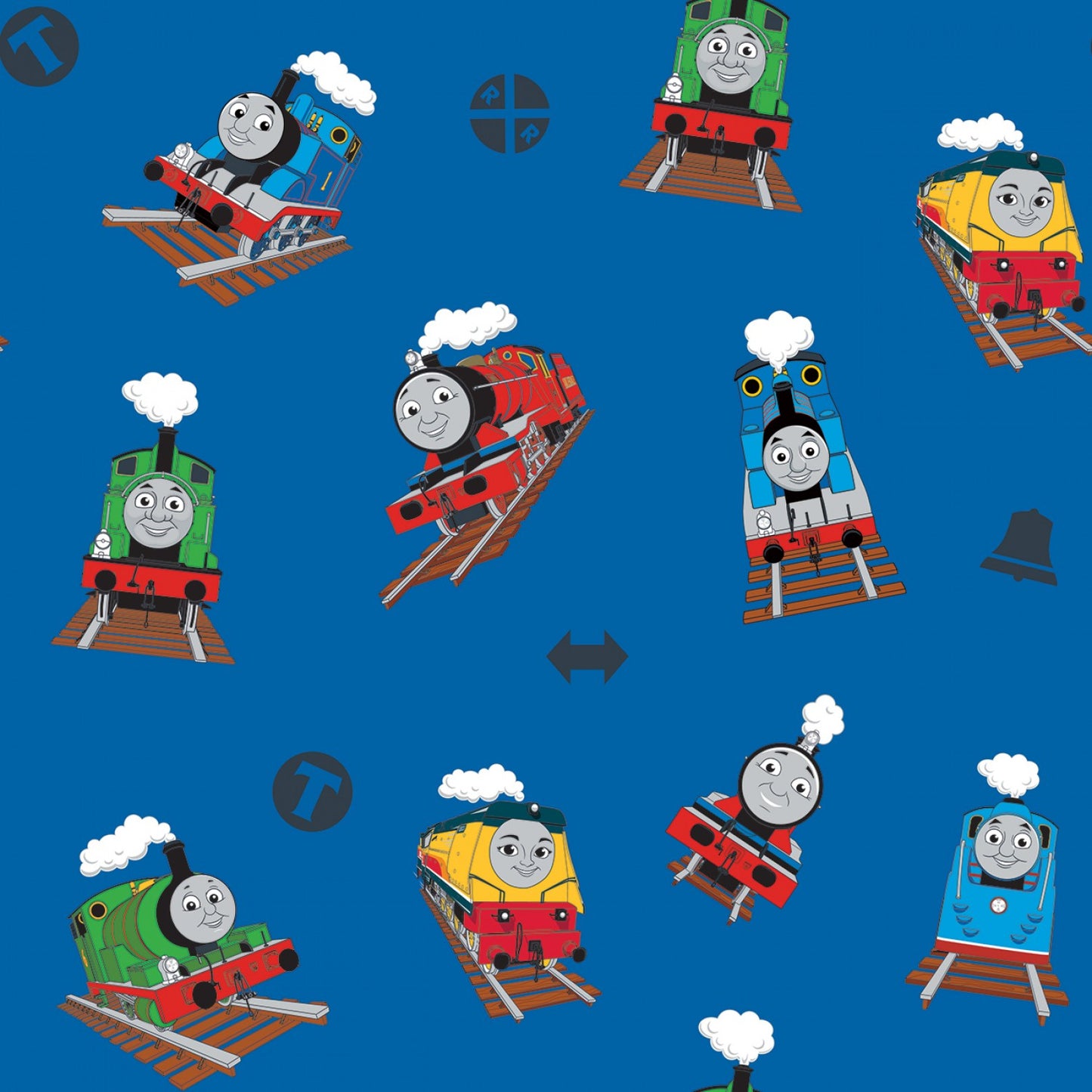 Thomas Train and Friends All Aboard Riley Blake Cotton Fabric