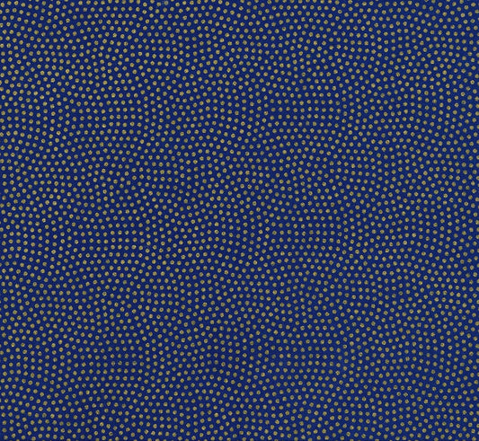 Spin Dot Royal Blue Timeless Treasures Cotton Fabric