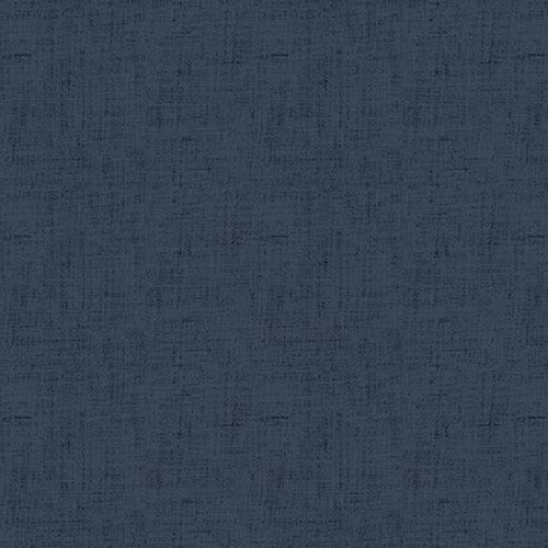 Timeless Linen Basics Texture Dark Periwinkle Stacy West Henry Glass Cotton Fabric HG-1027-77