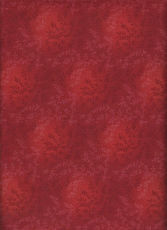 Tonal Vineyard 108" Wide Back Blender Dark Red Foust Textiles Cotton Fabric