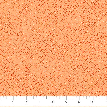 Tonal Trios Ditsy Apricot Peach Patrick Lose Northcott Cotton Fabric NC-10451-57