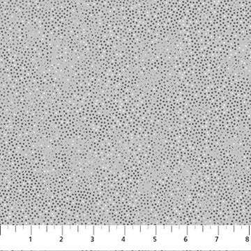 Tonal Trios Ditsy Quartz Medium Grey Patrick Lose Northcott Cotton Fabric NC-10451-93