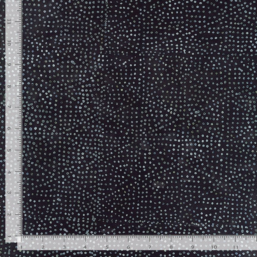 Tonga Batik Water Color Dots Iron Timeless Treasures Cotton Fabric TT-TONGA-B2705-IRON