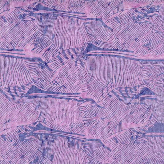 Tonga Mermaid BATIK Etchings Purple Timeless Treasures Cotton Batik Fabric TT-B4034-ORCHID