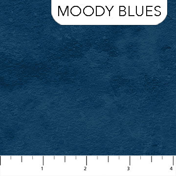 Toscana Texture Moody Blues Northcott Cotton Fabric NC-9020-492