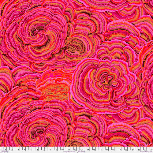 Tree Fungi Pink Philip Jacobs Stash Kaffe Fassett Collective Free Spirit Cotton Fabric FS-PWPJ082.PINKX