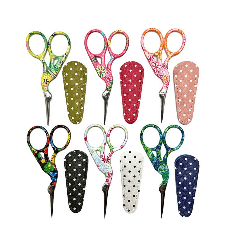 Trendy Stork Scissors Assortment 1 3.75" Sold Per Piece Graphic Impression GI-009-TS2