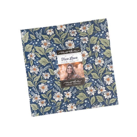 True Love 10" Squares Layer Cake Leila Boutique Moda Cotton Fabric MD-5260LC
