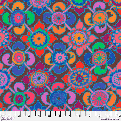 Tudor Red February 2023 Kaffe Fassett Collective Free Spirit Cotton Fabric