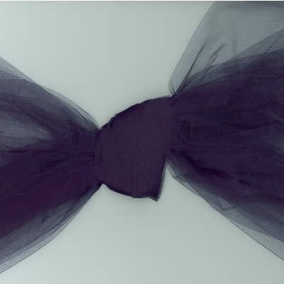 Tulle Navy Blue 54 inches wide Foust Textiles Polyester Fabric FT-TULLE54-NAVY