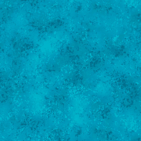 Rapture Turquoise Blue Blender  Quilting Treasures  Cotton Fabric