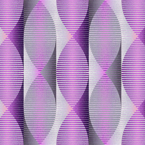 Twisted Ribbons 108" Wide back Purple Color Principle Henry Glass Cotton Fabric