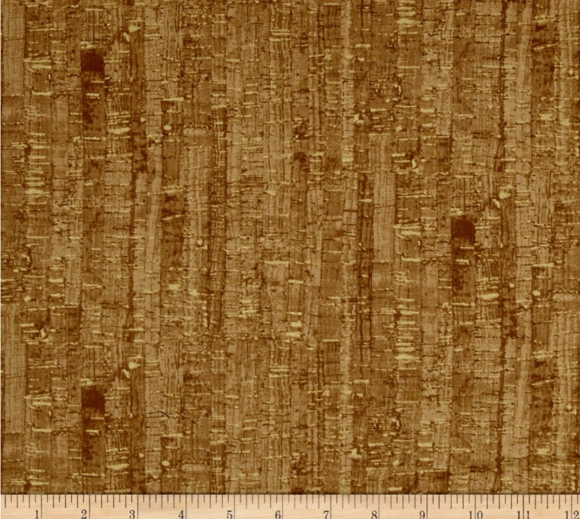 Uncorked Cork Metallic Gold Windham Cotton Fabric