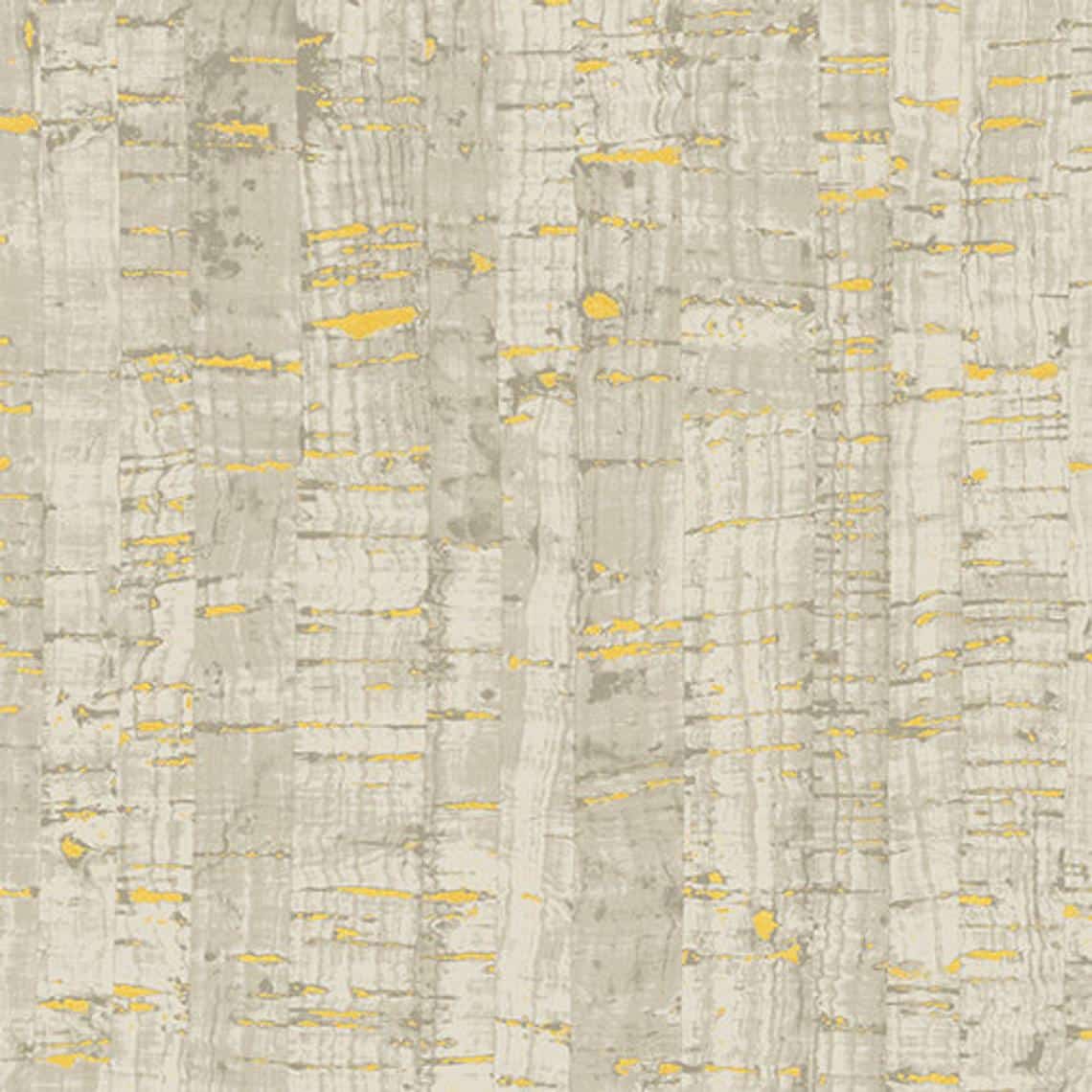 Uncorked Khaki Metallic Gold Windham Cotton Fabric