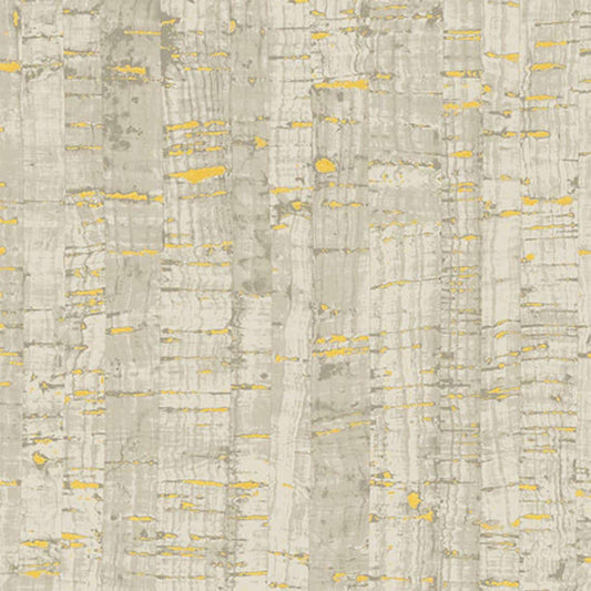 Uncorked Khaki Metallic Gold Windham Cotton Fabric