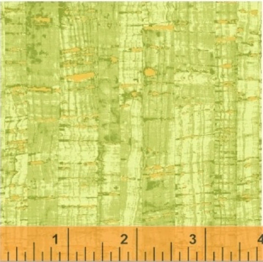 Uncorked Sage Light Green Metallic Thread Windham Cotton Fabric