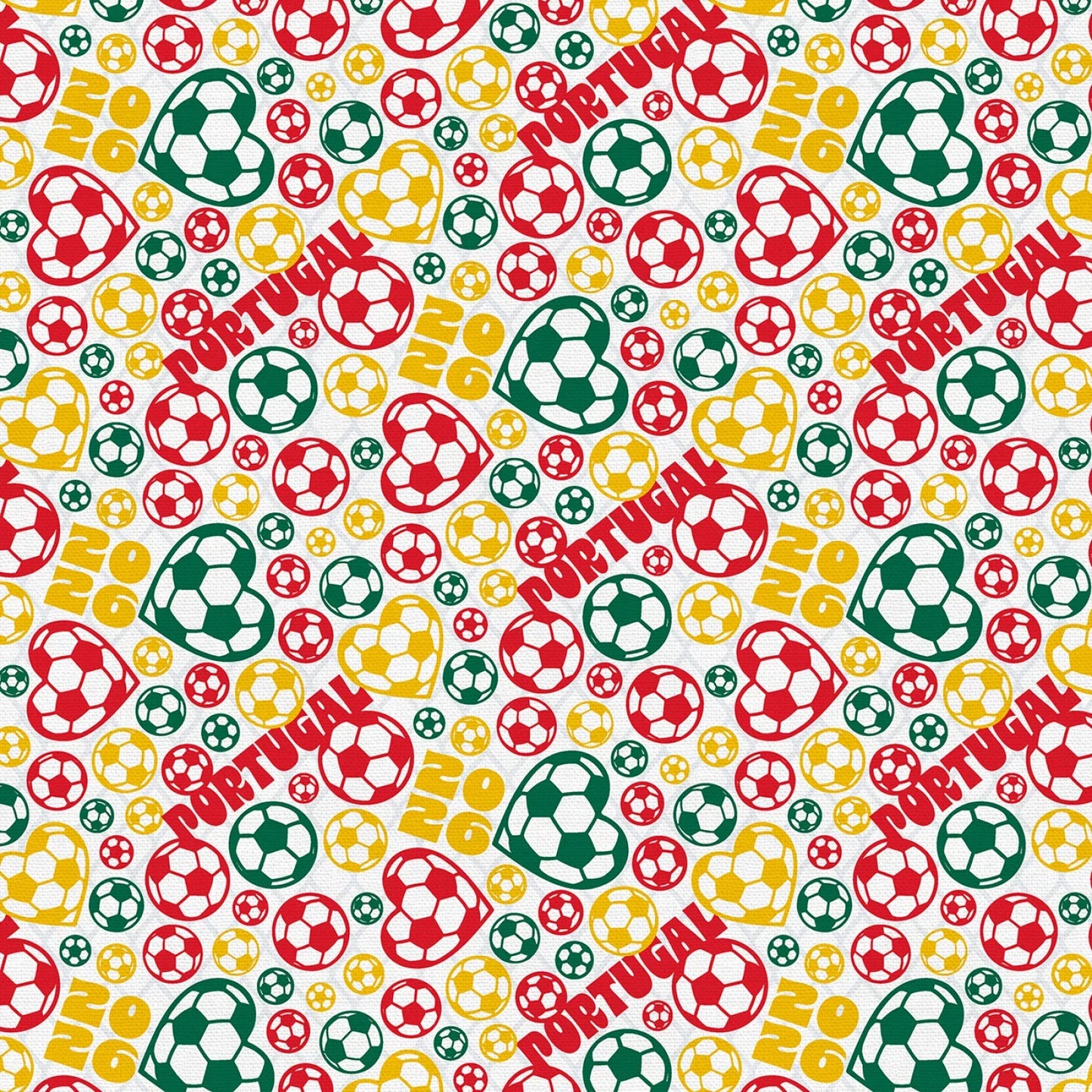 United We Play Portugal Soccer Ball Toss Red Green Paintbrush Studios Cotton Fabric PBS-120-26555