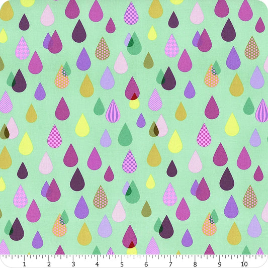 Untamed Rainfall Neon Cosmic Tula Pink Free Spirit Cotton Fabric