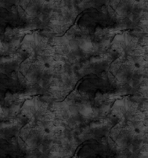 Urban Legend Wash Texture Black Tana Mueller Blank Quilting Cotton Fabric