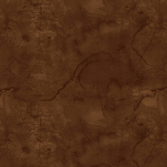 Urban Legend Wash Texture Chocolate Tana Mueller Blank Quilting Cotton Fabric