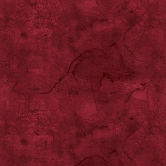 Urban Legend Wash Texture Wine Dark Red Tana Mueller Blank Quilting Cotton Fabric