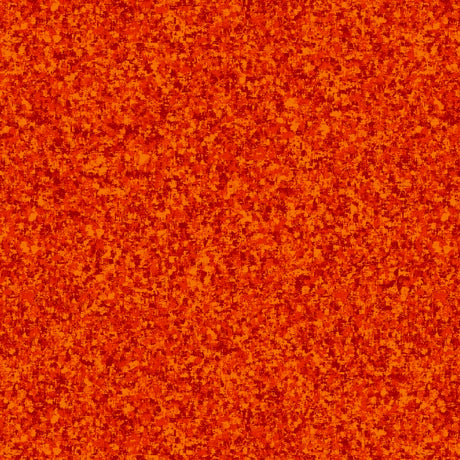 Color Blends II Vermillion Orange Quilting Treasures Cotton Fabric